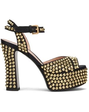 Moschino High Heel Sandals - Metallic