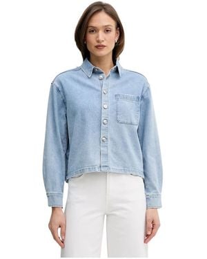 Ouí Denim Shirt - Blauw