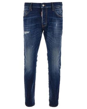 DSquared² Jeans ,Blauw ,Katoen Skater Jean