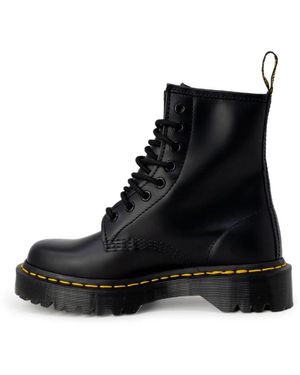 Dr. Martens Schoenen ,Zwart ,Leer 1460 Bex Veterlaarzen