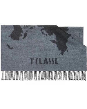 Alviero Martini 1A Classe Winter Scarves - Blu