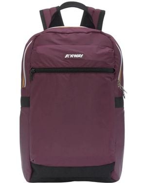 K-Way Backpacks - Purple