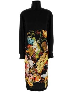 Dries Van Noten Midi Dresses - Negro