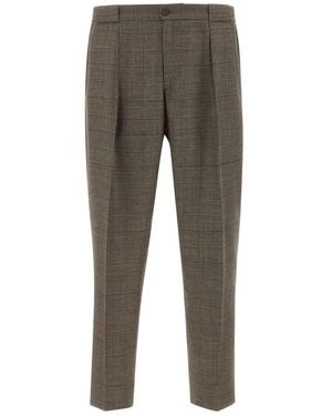 BRIGLIA Suit Trousers - Gris