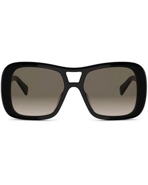 Celine Triomphe Havana Piloten-Sonnenbrille - Schwarz