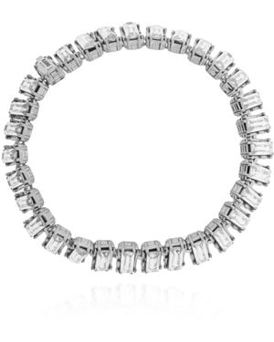 Jil Sander Kristallarmband - Mettallic