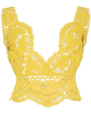 DSquared² Sleeveless Tops - Yellow