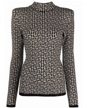 Balmain Turtlenecks - Noir