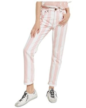 One Teaspoon Slim Fit Jeans - Pink