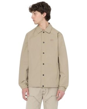 Dickies Jassen ,Groen ,Light Jacket - Naturel