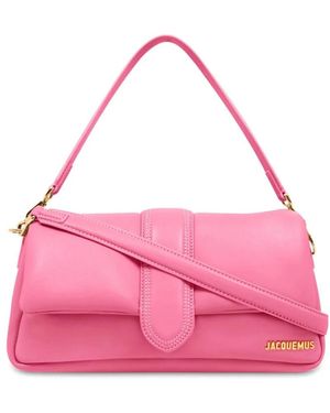 Jacquemus Roze Leren Tas Le Bambimou