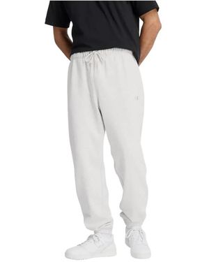 New Balance French Terry Pant - Grijs