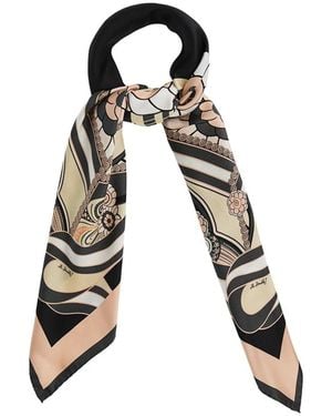 La DoubleJ Silky Scarves - Black