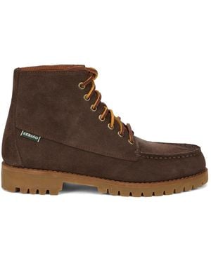 Sebago Lace-Up Boots - Brown