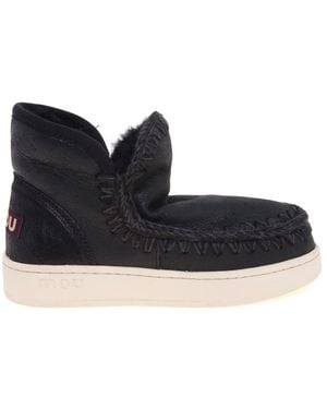 Mou Nieuwe Eskimo Sneaker Special Leer - Zwart