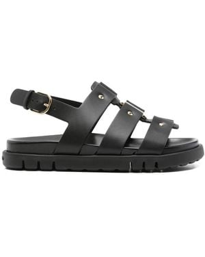 Ferragamo Flat Sandals - Negro