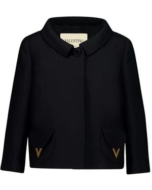 Valentino Light Jackets - Negro
