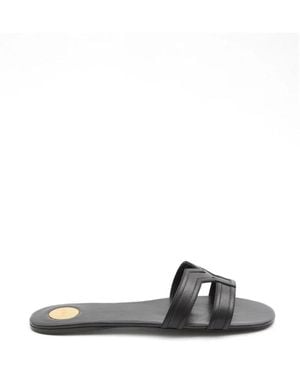 Saint Laurent Sliders - Black