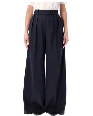 Anine Bing Wide Trousers - Azul