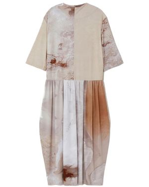 Low Classic Maxi Dresses - Wit
