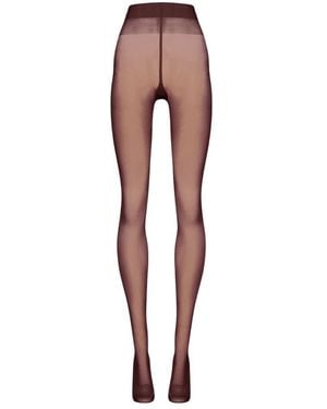 Wolford Ondergoed ,Rood ,Katoen Satin Touch 20 Comfort Tights