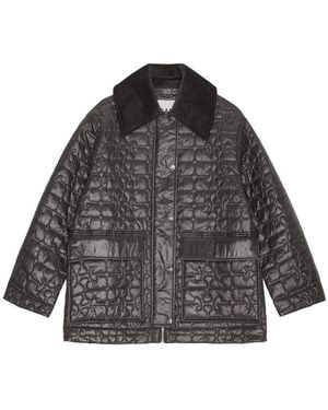 Ganni Winter Jackets - Grey