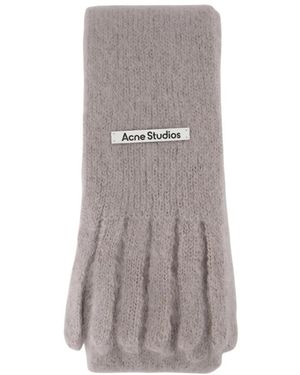 Acne Studios Winter Scarves - Gris