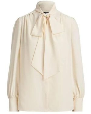 Ralph Lauren Relaxed Fit Blouse - Naturel