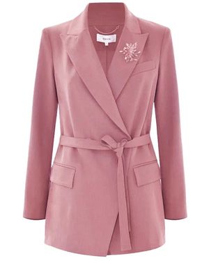 Kocca Polyester Jassen En Blazers - Roze