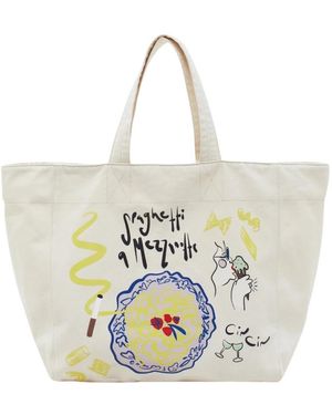 Closed Tote Bags - Metallizzato