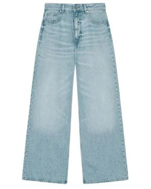 Ganni Wide Jeans - Blue