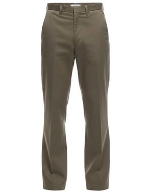 Cellar Door Straight Trousers - Grey