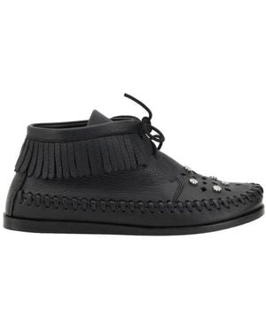 Isabel Marant Lace-Up Boots - Black