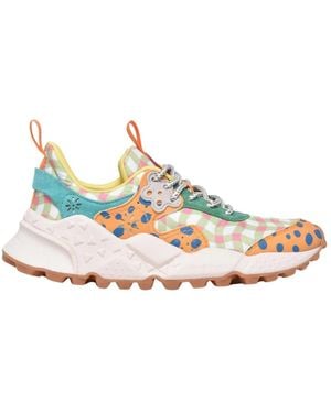 Flower Mountain Schoenen ,Veelkleurig ,Leer Kotetsu Sneakers - Blauw