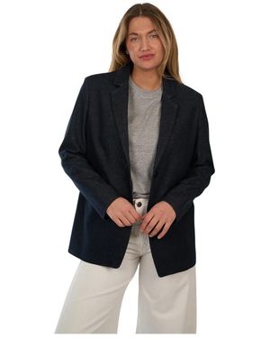 Closed Oversized Blazer - Zwart