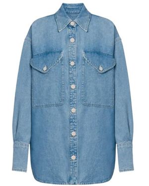 Dondup Denim Shirts - Blue