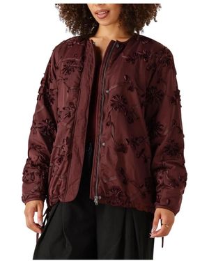 Moves Jassen ,Rood ,Bordeaux Kaylie Jas Voor Vrouwen