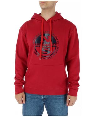 North Sails Hoodies - Rojo