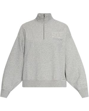 Ganni Zip-Throughs - Grey
