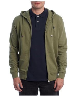 U.S. POLO ASSN. Zip-Throughs - Green