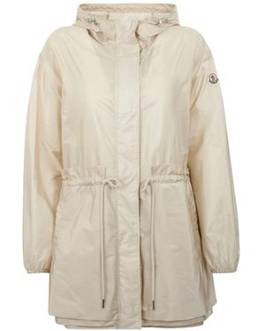Moncler Jassen ,Nylon Weteau Jacket - Naturel