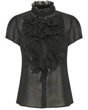 Saint Tropez Blouses - Black