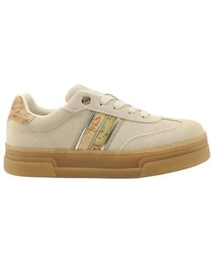 Alviero Martini 1A Classe Sneakers Aus Wildleder - Natur