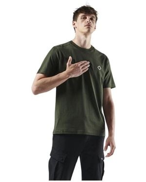 Ma Strum Icon tee oil sick kurzarm - Schwarz