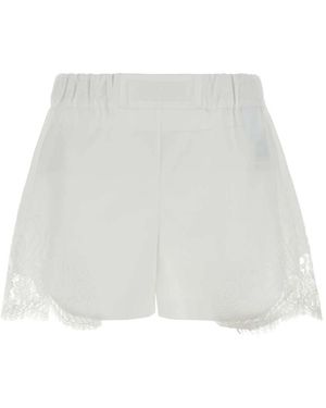 Versace Short Shorts - White