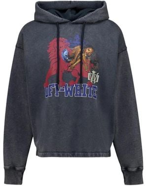 Off-White c/o Virgil Abloh Hoodies - Blue