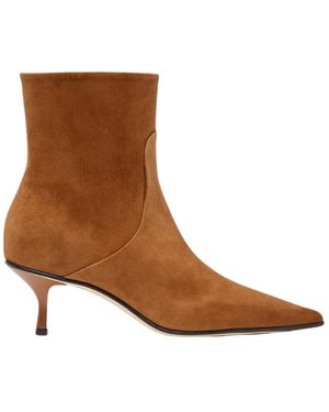 SCAROSSO Heeled Boots - Marrón