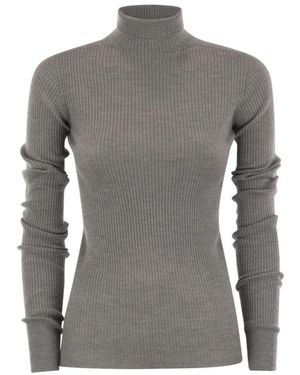 Sportmax Turtlenecks - Grey