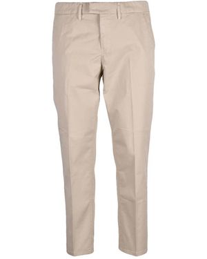 Dondup Cropped Trousers - Natural
