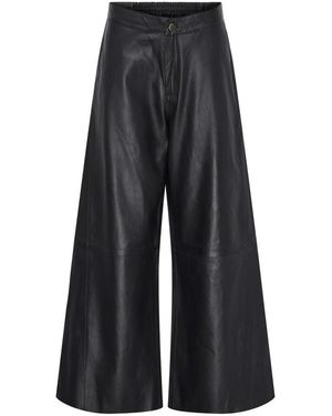Btfcph Leather Trousers - Gris